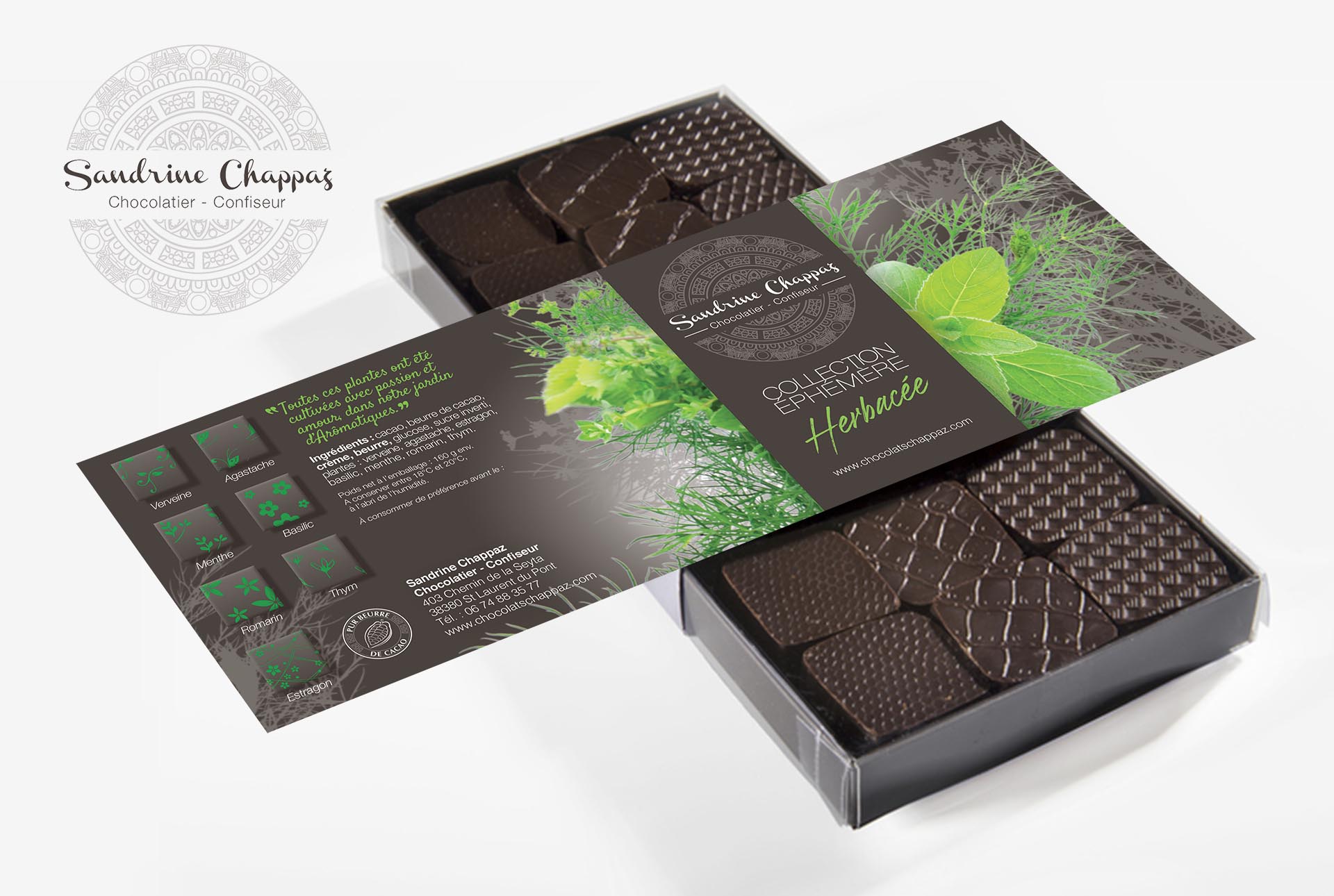 Chappaz creation packaging alimentaire graphiste grenoble