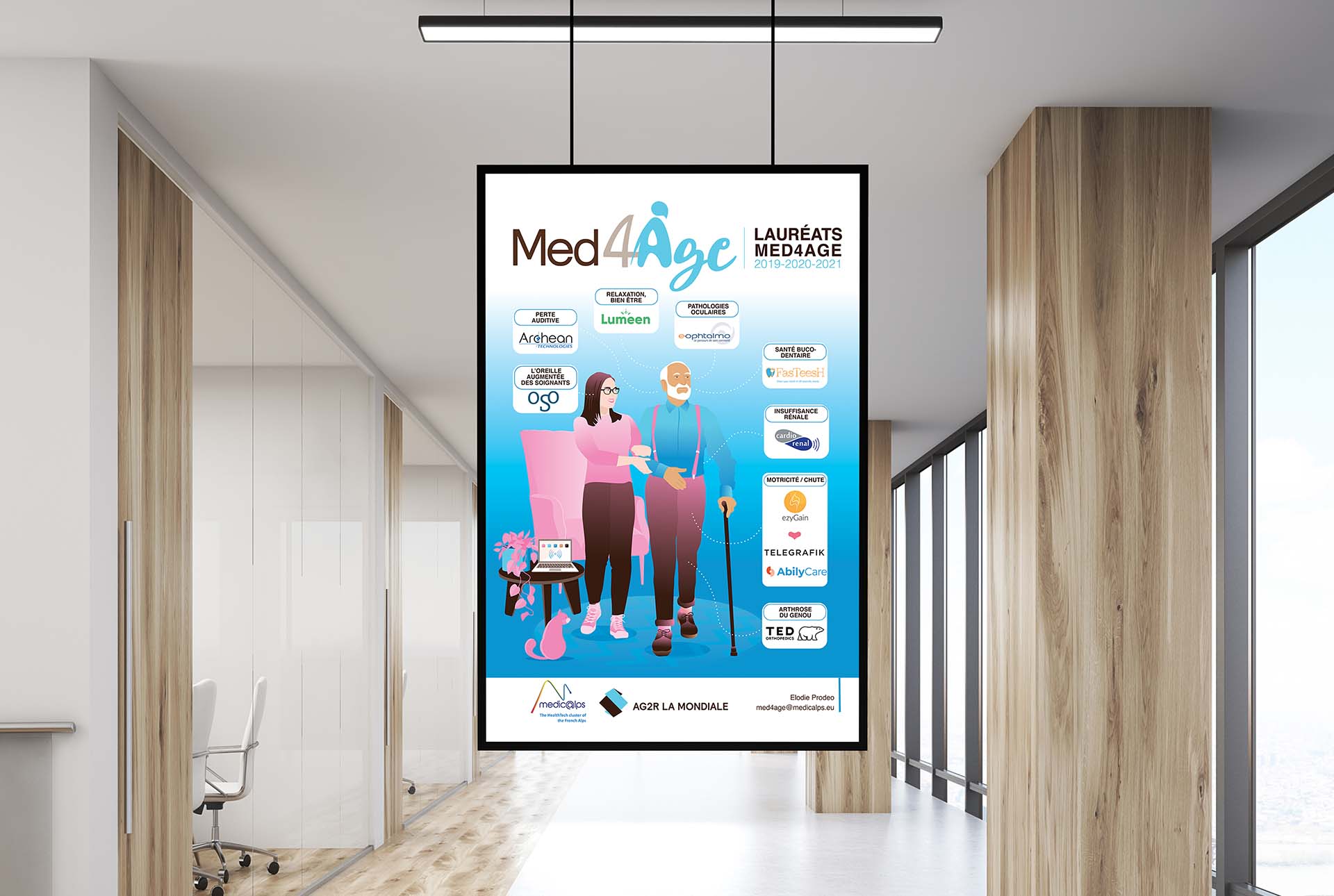 Med4Age illustrateur graphiste grenoble