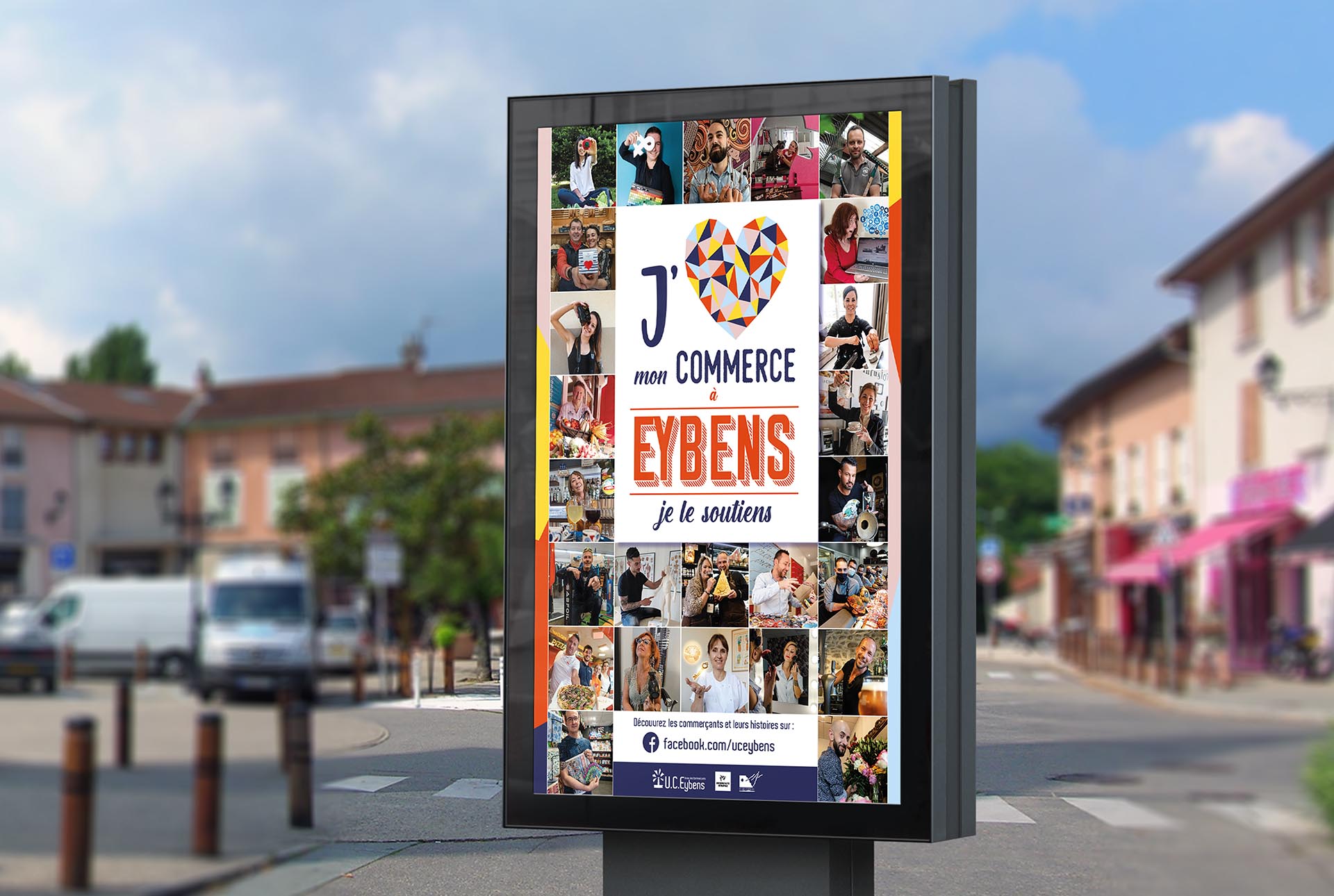 UC Eybens creation affiche graphiste grenoble