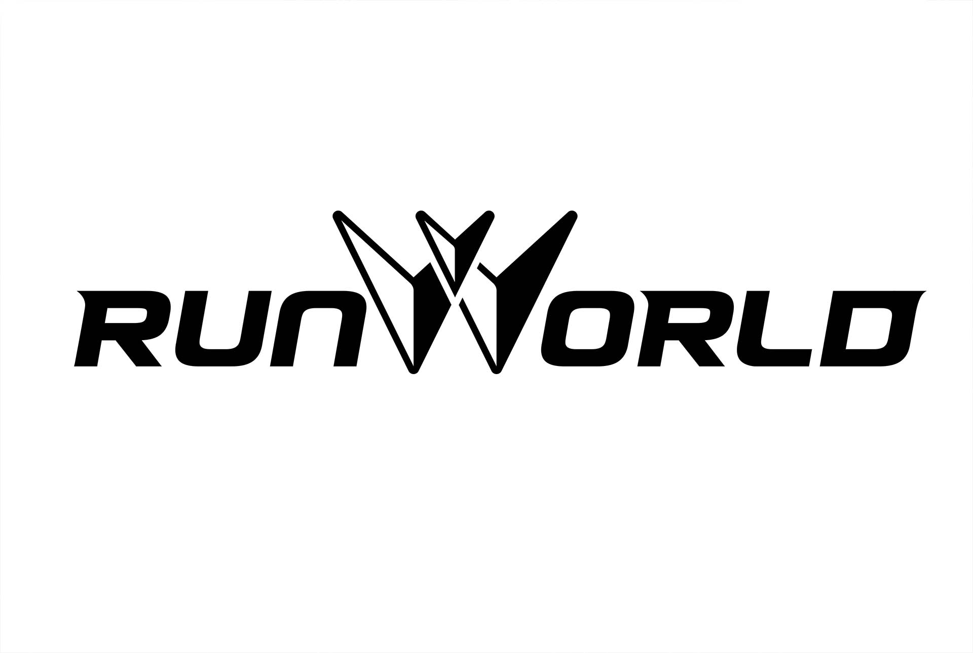 run world creation logo marque sport graphiste grenoble