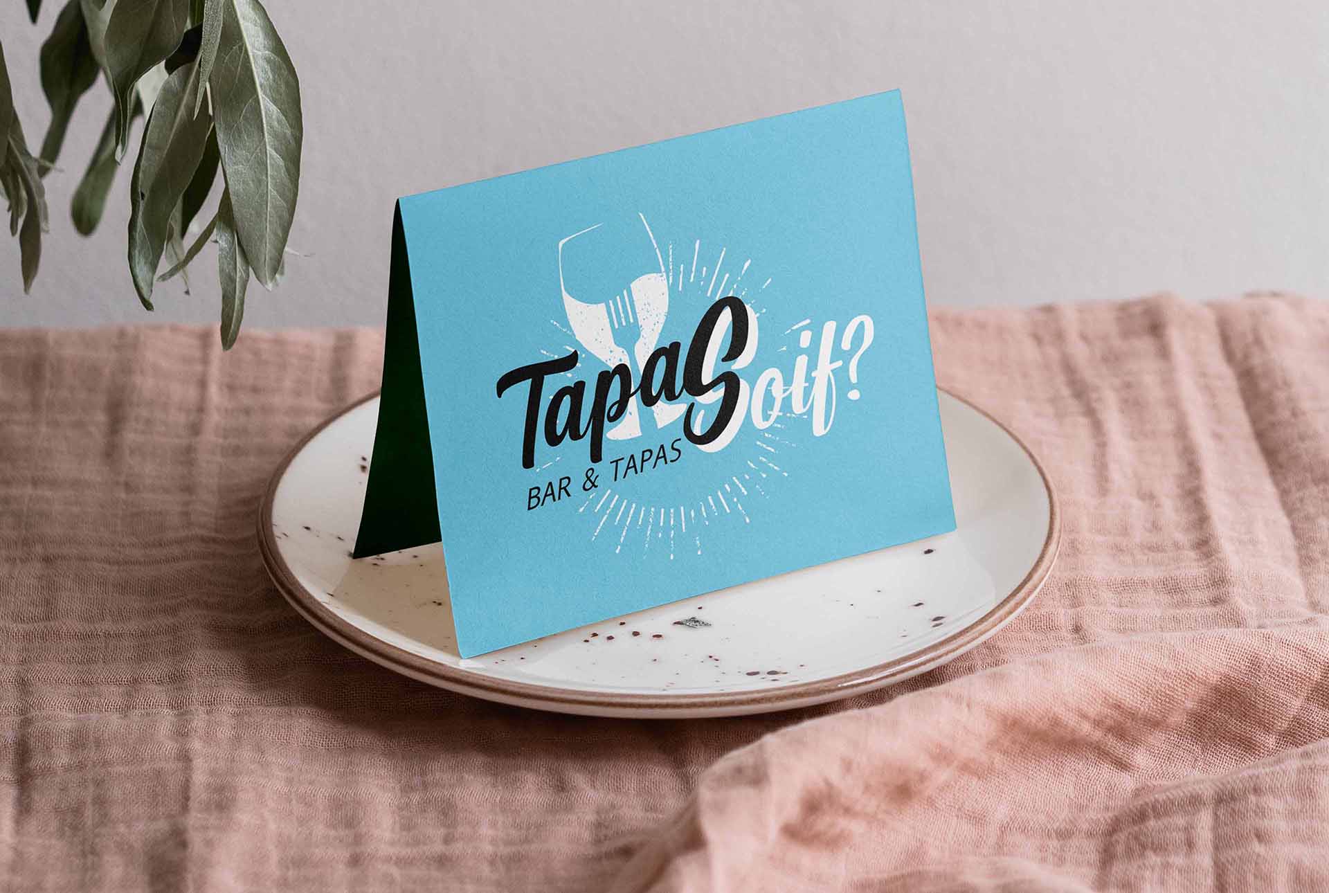 tapasoif creation logo bar graphiste grenoble